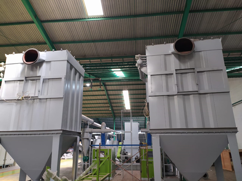 Cable granulator 1000kg per hour plant is building in Indonesia now