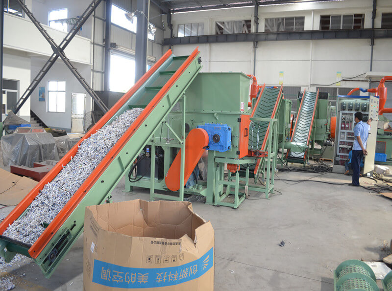1000kg Cable Wire Recycling Production Line