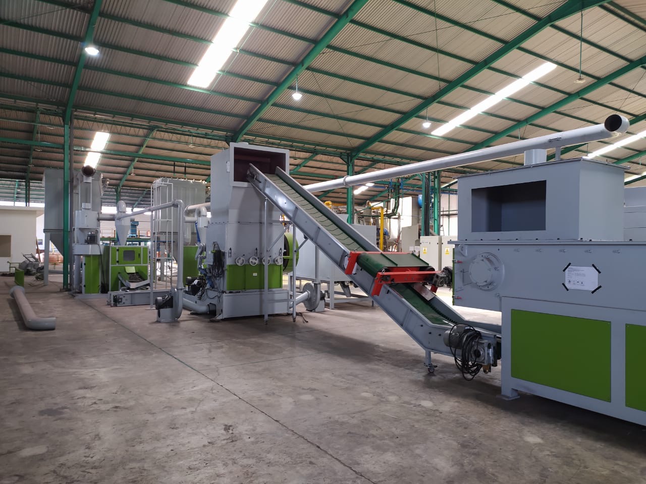 1000kg Cable Wire Recycling Production Line