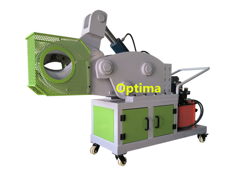 Hydraulic cable shear cutter machine